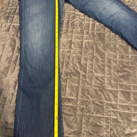 MOTHER DENIM - The Hustler High Waist Ankle Bootcut Jeans - Perfectly You (wash) - Picture 2 of 6